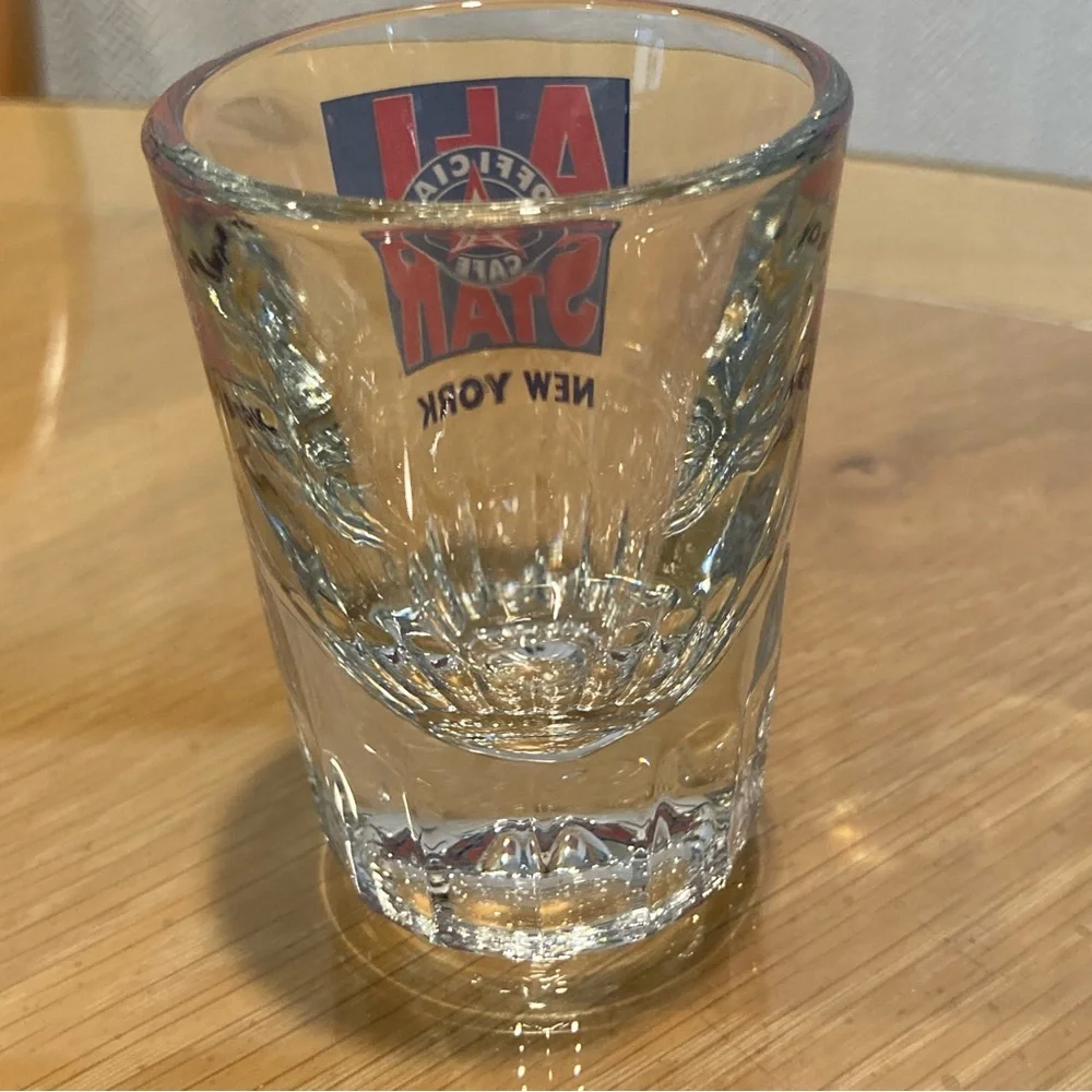 Vintage All Star Cafe New York Official 3 inch Shot Glass